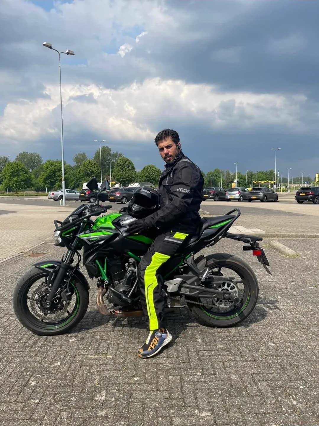 Motor rijles Tiel