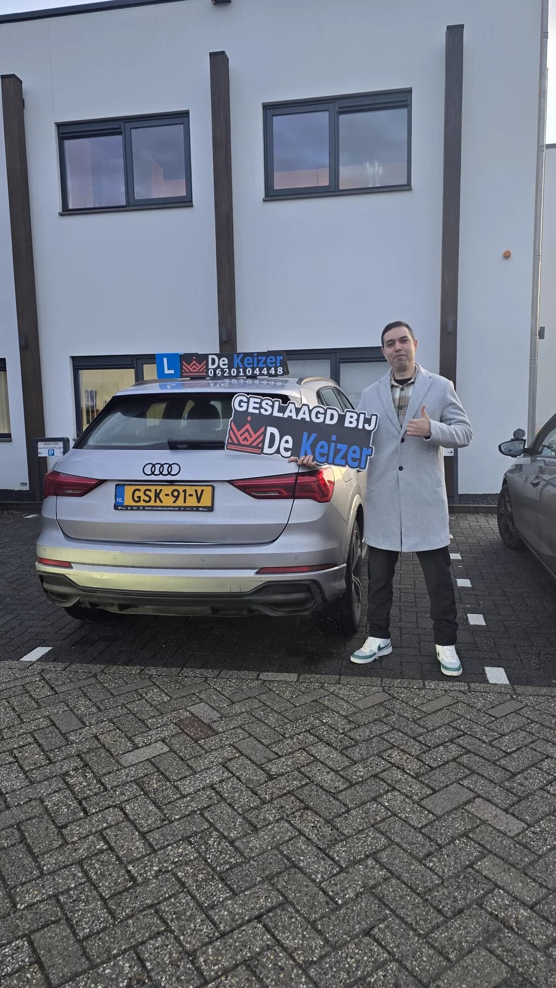 Geslaagde Karim M.