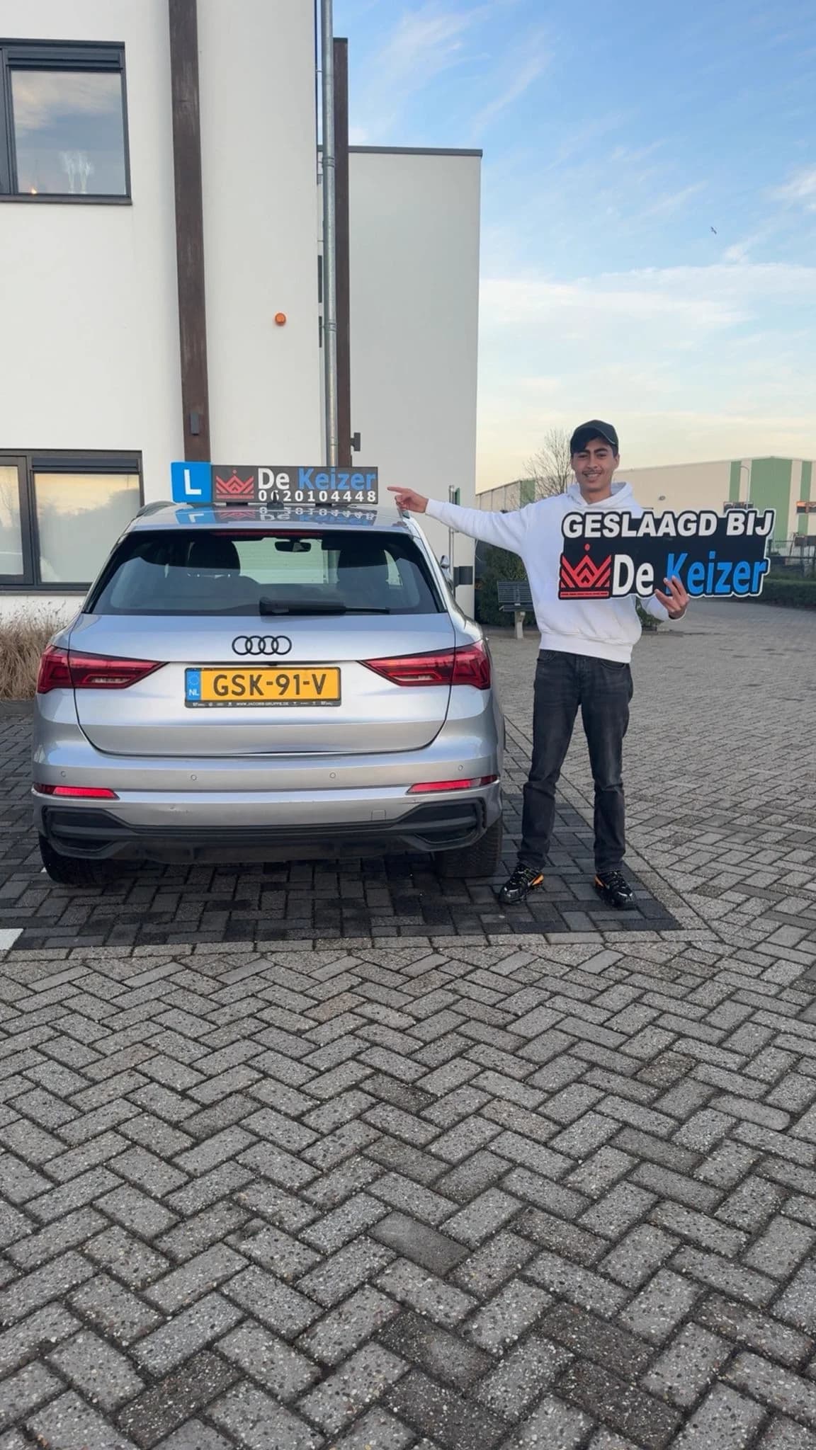 Geslaagde Lotte de V.