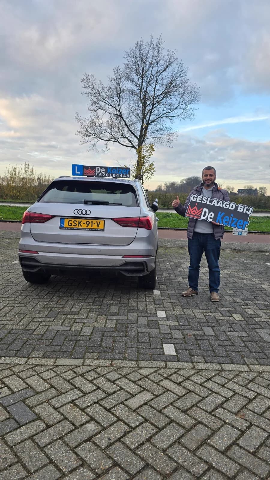 Geslaagde Niels H.